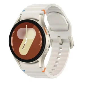 SAMSUNG Galaxy Watch 7 L300 Cream 40mm 16GB 4G AMOLED Bluetooth Smartwatch NEU - Zdjęcie 1 z 6