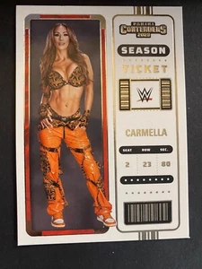 Carmella - 2023 WWE Chronicles "Season Ticket" Wrestling Card #111 - Picture 1 of 2