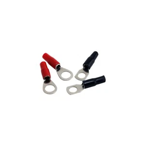 Rockford Fosgate 4 AWG Seamed Crimp Style Ring Terminals (4 Pack) RFTS4 - Picture 1 of 3