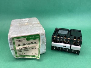 GE  CR120 A05102AA 115V INDUSTRIAL RELAY 300 VOLTS 10 AMP MAX GENERAL ELECTRIC - Picture 1 of 7
