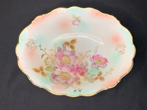 Antique Schumann Arzberg Bavaria Floral Oval Serving Bowl - Picture 1 of 14