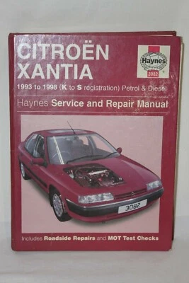 Citreon Xantia 1993-1998 ( K to S reg) Haynes Service and repair manual  - Image 1 of 4