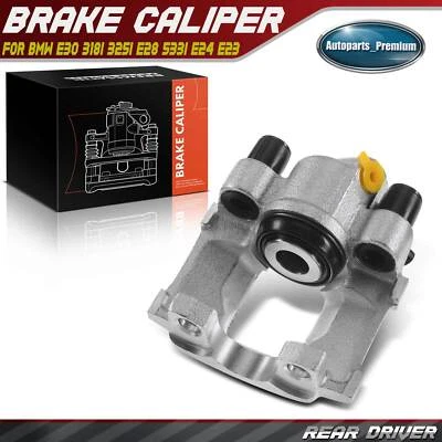 Pinza de freno de disco sin soporte para BMW E30 318i 325i E28 533i E24 E23 trasero izquierdo Foto 1 de 4