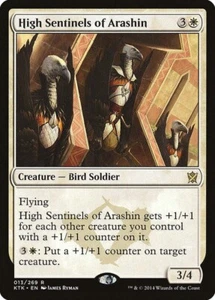 2XFOIL MTG High Sentinels of Arashin - KTK Khans of Tarkir NM - Picture 1 of 1