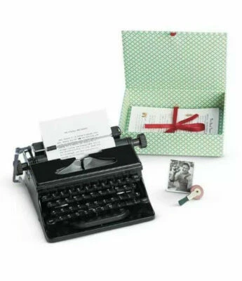 "NUEVO EN CAJA KIT DE MÁQUINA DE ESCRIBIR PARA MUÑECAS AMERICAN GIRL 18"" NUEVO Foto 1 de 4