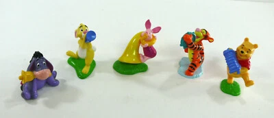 Disney Winnie the Pooh PVC Figuras Decoración de Pasteles Lote Tigger Owl Eeyore Banda de Música  Foto 1 de 4