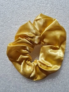 Girl's Yellow Hair Scrunchie - Picture 1 of 2
