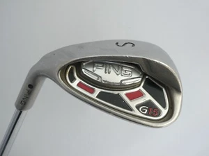 PING G15 Left Hand Sand Wedge - AWT Regular Steel - Black Dot ~USED~ - Picture 1 of 8