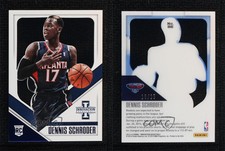 2013-14 Panini Innovation View Blue /25 Dennis Schroder #86 Rookie RC