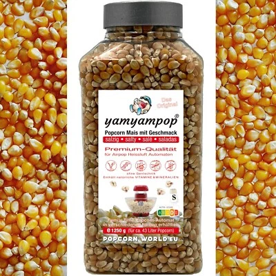 AIRPOP Popcorn Corn SALTY for Hot Air Popcorn Machine Vending Machine Non-GMO - Image 1 of 3