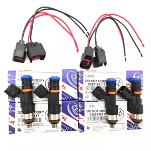 OEM Genuine 4 × Bosch EV14 52lb 550cc fuel injectors 2000-05 Audi TT 1.8T turbo - Picture 1 of 10