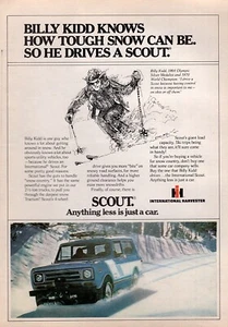 International Scout Rallye 1979 Billy Kidd Esquí Original Color Impresión Anuncio - Imagen 1 de 1