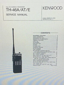 Kenwood Th-46a Service Manual Digital - Picture 1 of 1