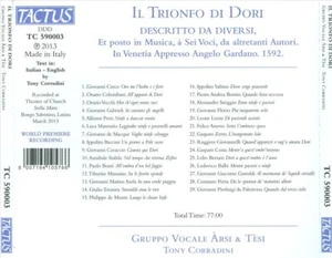 IL TRIONFO DI DORI NEW CD - Picture 1 of 1