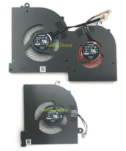 New for MSI P65 Creator 8RE 8RF GS65VR GS65 MS-16Q1 16Q2 GPU & CPU Cooling Fan - Picture 1 of 3