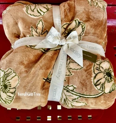 Manta Vera Bradley de gran tamaño anémonas macarrón nueva con etiquetas nueva sellada Foto 1 de 4