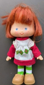 Muñeca Kenner Strawberry Shortcake 5,5" vintage original 1980 casi completa - Imagen 1 de 2