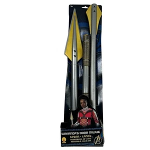 Black Panther Wakanda Dora Milaje Spear Lance Plastic Costume Halloween 49” - Picture 1 of 6