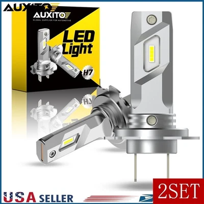 4x H7 LED Headlight Bulbs High Beam Light 48000LM 100W 6500K Xenon White Bright - Image 1 of 4