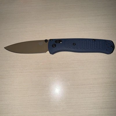 Benchmade Bugout Crater 535FE-05 CPM-S30V нержавеющая сталь синий Grivory - Изображение 1 из 4