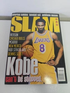 Original Vintage March 1998 Slam Magazine Kobe Bryant Lakers NBA Basketball Rare - Picture 1 of 15