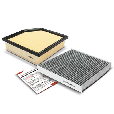 Motor e filtro de ar de cabine de carbono ativado para Lexus IS200t IS250 IS350 IS300 - Imagem 1 de 4