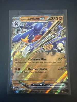 Cynthia's Garchomp ex 104/182 Sv10: Destined Rivals Holo - Image 1 of 2