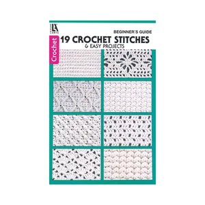 Leisure Arts Beginners Guide 19 Crochet Stitches Crochet Book - Picture 1 of 7