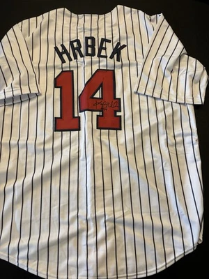 双胞胎肯特·赫贝克签名球衣带WCOA — 第 1/4 张图片