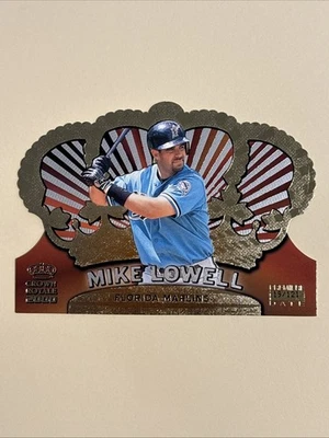 Mike Lowell 2000 Crown Royale fecha de estreno #57 119/121 Florida Marlins Foto 1 de 2