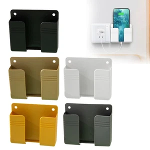 Wall Mounted Phone Holder Stand Self Adhesive Phone Holder For Charging For Home - Picture 1 of 21