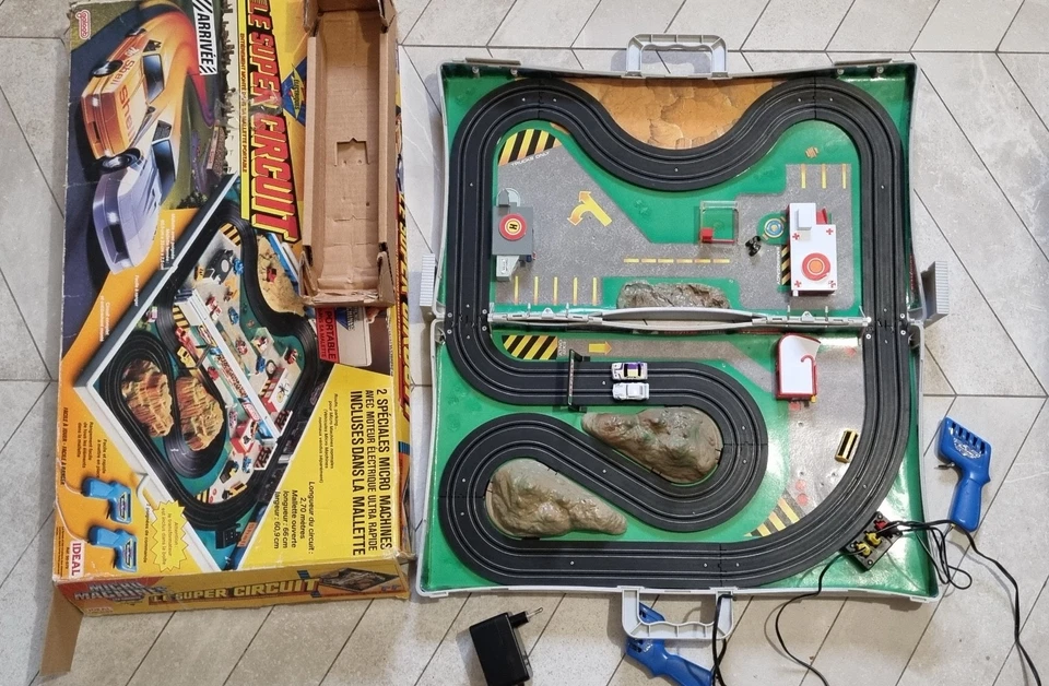 Micro Machines CIRCUIT ROUTIER ELECTRIQUE années 1990 Galoob - Photo 1/4