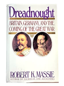 Dreadnought by Robert K. Massie Vintage 1991 First Edition Hardback Book - Picture 1 of 12