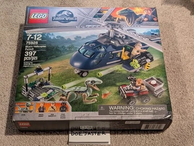 LEGO Blue's Helicopter Pursuit - 75928 - Jurassic World - 2018 - Nuevo en caja Foto 1 de 4
