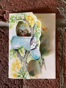 BELLISSIMO BIGLIETTO DI AUGURI VINTAGE DI SUNSHINES CARDS CON BUSTA - Foto 1 di 5