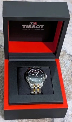 Reloj Hombre Tissot Seastar 1000 Powermatic 80 Automático Dos Tonos 43mm - Imagen 1 de 4