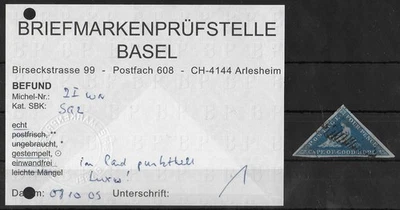 CAPE OF GOOD HOPE 1853 Triángulo usado 2d SG #2 CV £325 EXPERTO EN MUY BUEN ESTADO Foto 1 de 3