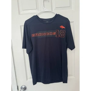 NFL Team Apparel Denver Broncos Dri-Fit Payton Manning T-Shirt Sz: Medium - Picture 1 of 3