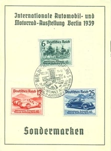 Deutsches Reich 686/8 IAA - ERSTTAGSBRIEF - Bild 1 von 2