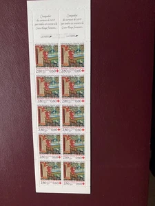 France 1994 Red Cross Fund Booklet SG3232ab UM - Picture 1 of 2