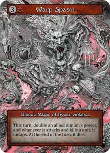 Sorcery Warp Spasm Unico Senza Foil Beta - Foto 1 di 1