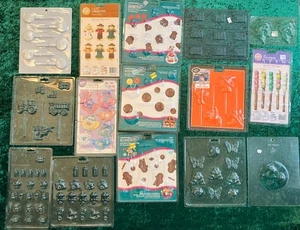 Süßigkeitenformen -- Verschiedene 15 Stück -- Wilton, Make n Mold, Lorann, Apollo, CandyMk - Bild 1 von 15