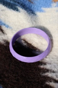 Plastic Lavender Bangle - Picture 1 of 2