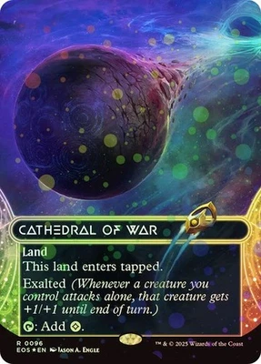 MTG - Cathedral of War - Galaxy Foil - Stellar Sights - Edge of Eternities - Image 1 of 3