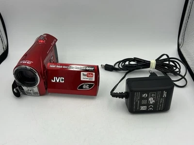 JVC Everio GZ-MS100RE Memory Camcorder Video Kamera 35x Opti. Zoom GEPRÜFT✅ - Bild 1 von 4