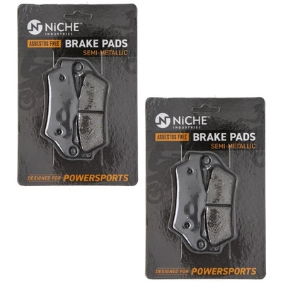 Conjunto de pastilhas de freio para Ducati Monster 620 1200S BMW dianteiro traseiro semi-metálico pacote com 2 - Imagem 1 de 4