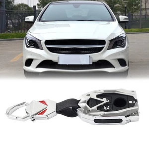 3-Knopf Fernbedienung für Benz A B C E S G Klasse CLA Silber - Picture 1 of 12