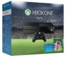 Xbox One 1 TB Console EA Sports FIFA 16 Bundle Soccer Video Game Systems Very