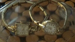 2 Vintage Ladies Watches Bulova and Wittnauer - Picture 1 of 8