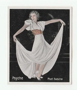 Tarjeta de tabaco de las pistas de baile alemanas del mundo de la década de 1930 #069 Psyche - Imagen 1 de 2